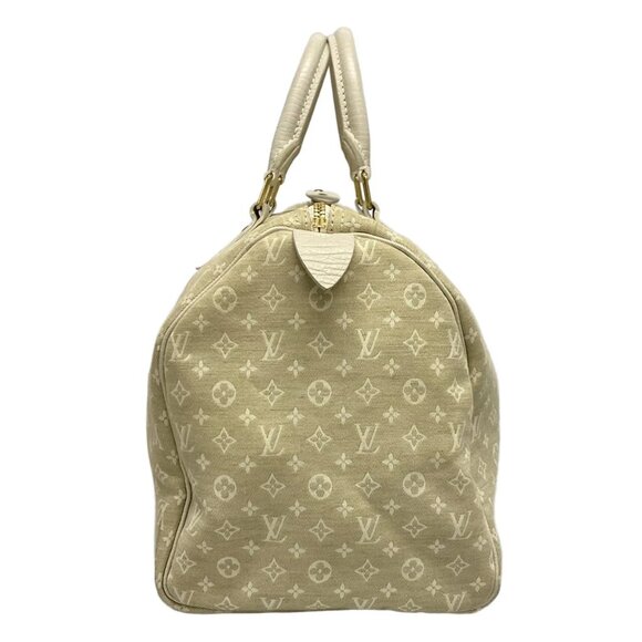 LOUIS VUITTON Speedy 30 Dune Monogram Mini Lin Handbag bran-693-090825 - Picture 4 of 10